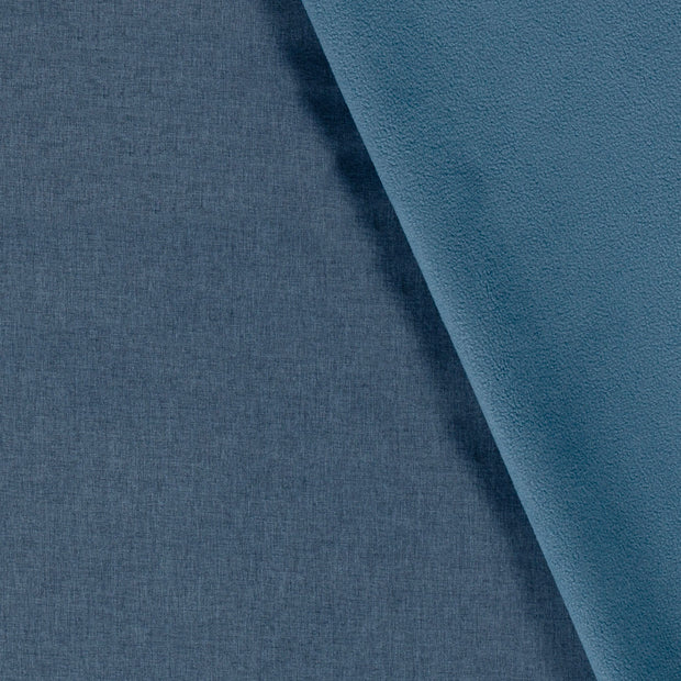 Softshell tissu Melange Indigo