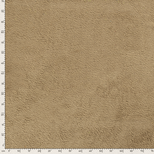 Terry Towelling fabric Unicolour Beige