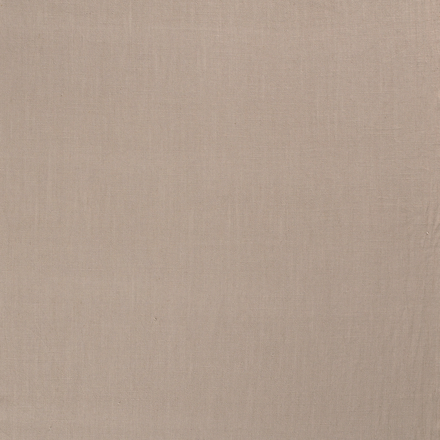 Geweven Viscose Linnen stof Beige mat 