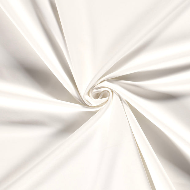 Softshell fabric Optical White backed 