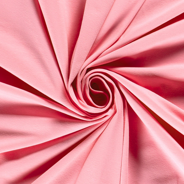 Cotton Jersey fabric Unicolour Pink
