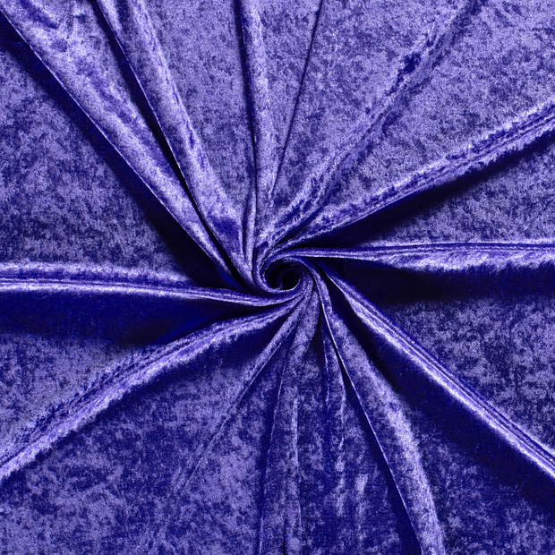 Velours fabric Purple crushed 
