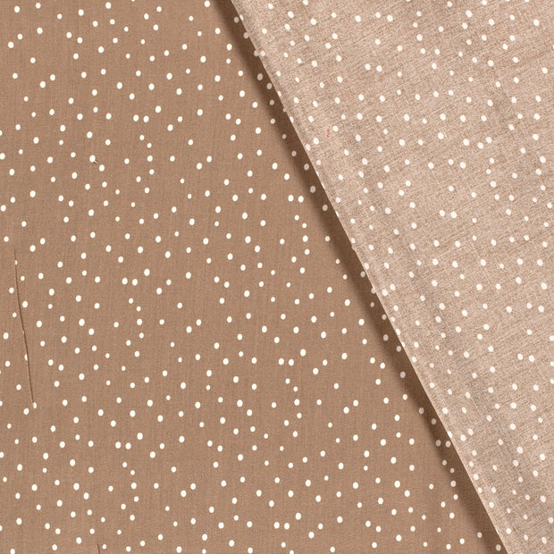 Bamboo Poplin fabric Dots printed 
