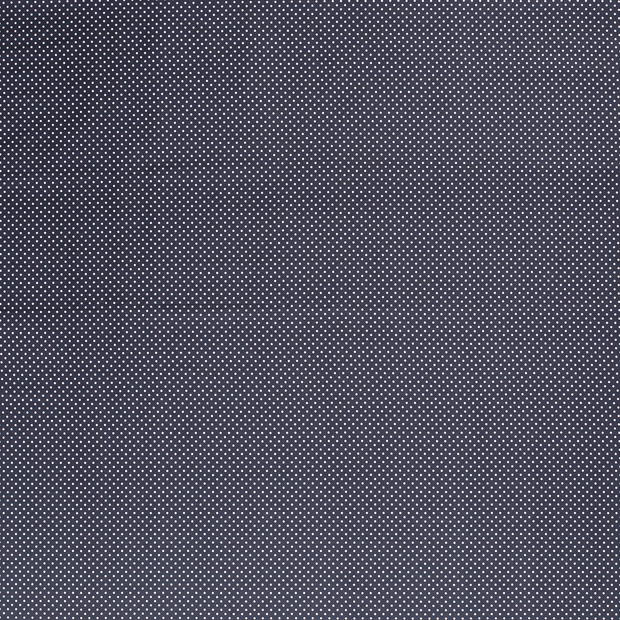 Cotton Poplin fabric Indigo matte 