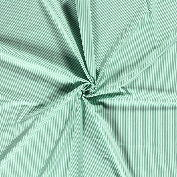 Popeline de Coton tissu Vert imprimé 