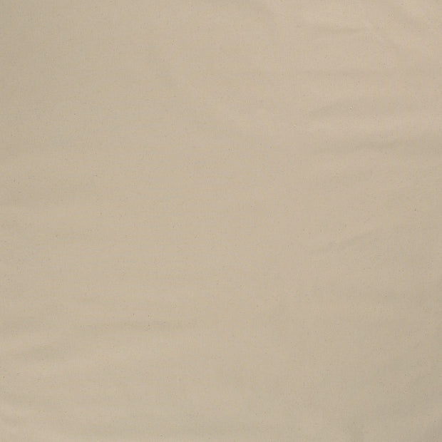 Ecru de Coton tissu Blanc cassé mat 