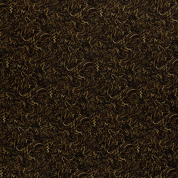 Poly Viscose Jersey fabric Camel matte 