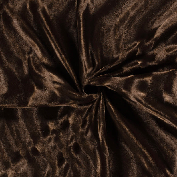 Velours fabric Brown 