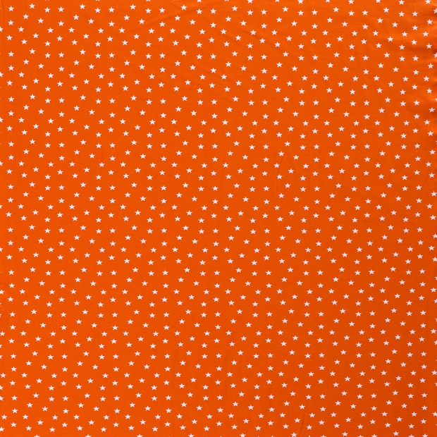 Cotton Jersey fabric Orange soft 