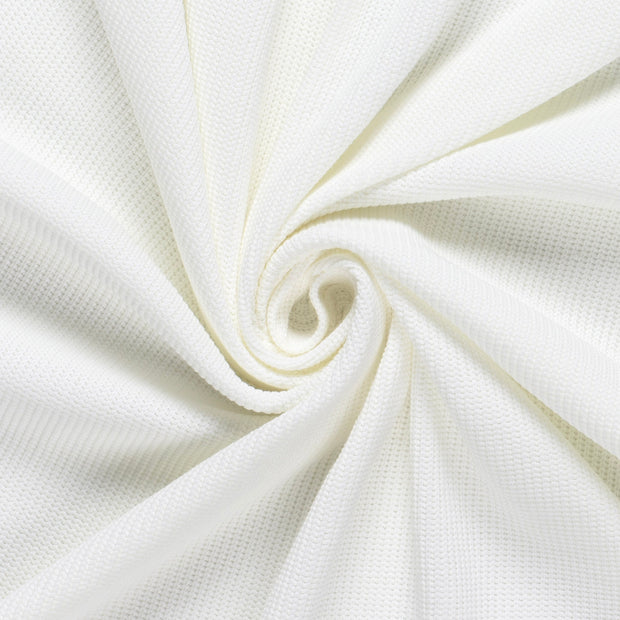 Heavy Knit stof Kabelstof Gebroken wit