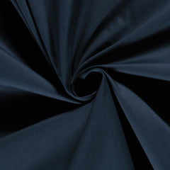 Popeline de Coton Unicolore Bleu Marine