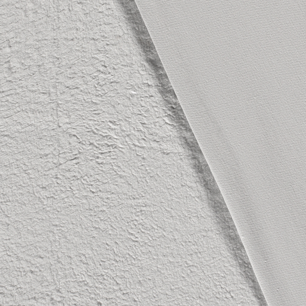 Teddy fabric Unicolour brushed 