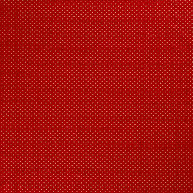 Cotton Poplin fabric Red 