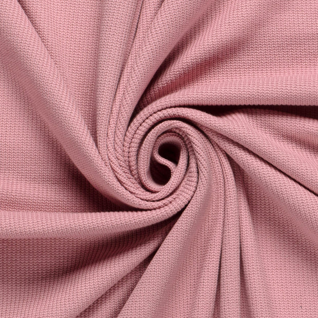 Heavy Knit stof Kabelstof Roze