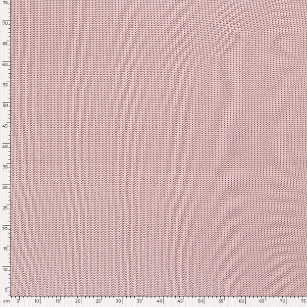 Heavy Knit stof Kabelstof Licht roze