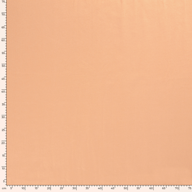 Jogging fabric Unicolour Peach
