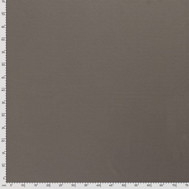 Punta di Roma fabric Unicolour Taupe Grey