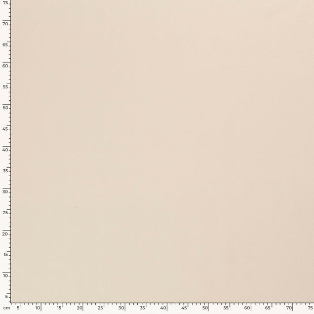 Canvas tissu Unicolore Blanc cassé