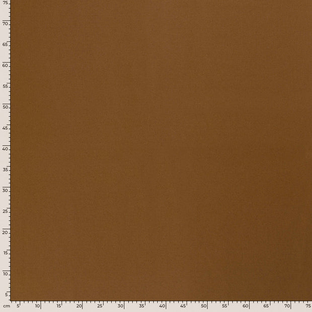 Canvas fabric Unicolour Brown