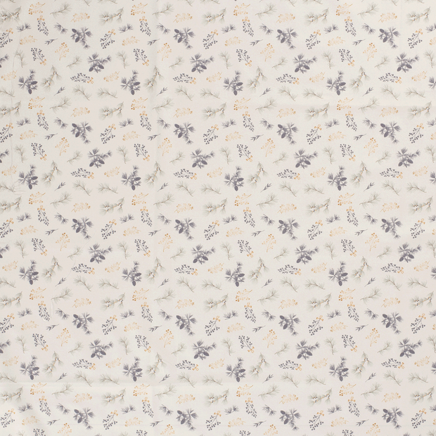 Cotton Poplin fabric Beige 