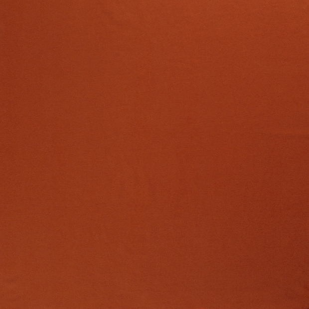 Cotton Jersey fabric Brique 