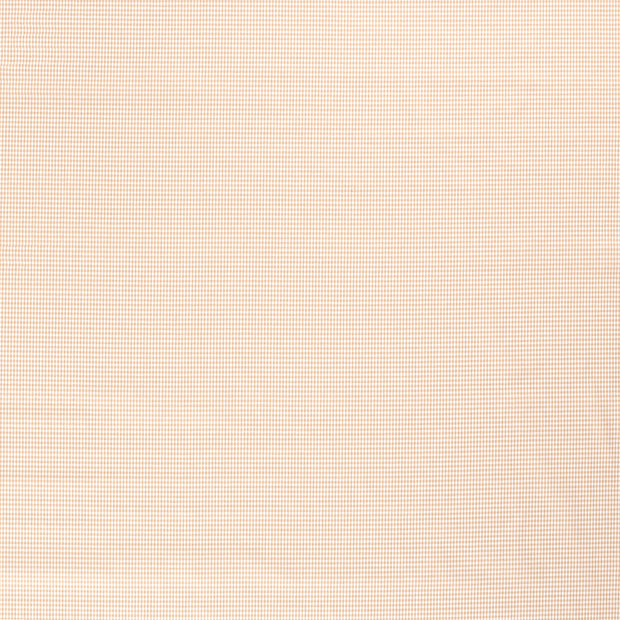 Cotton Poplin Yarn Dyed fabric Camel matte 