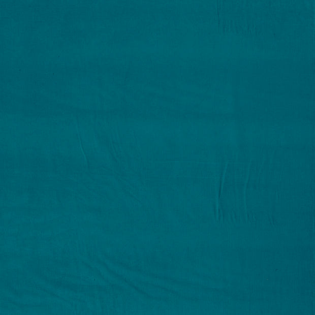 Velours Côtelé bébé 21w tissu Bleu Canard mat 
