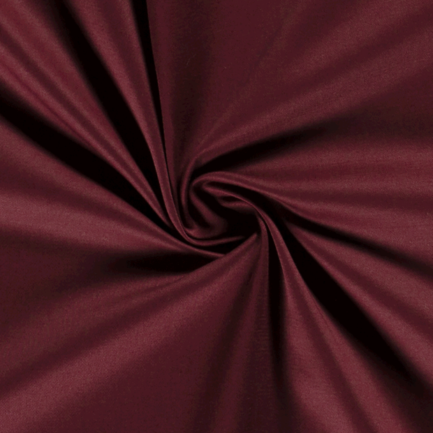 Twill Stretch fabric Unicolour Bordeaux
