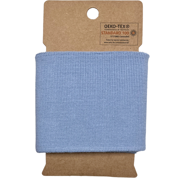 Cuff fabric Unicolour Baby Blue