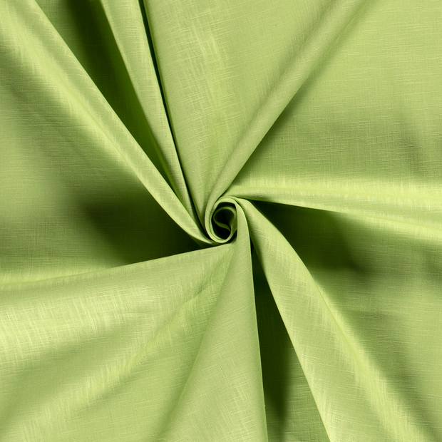 Ramie Linen fabric Lime Green 