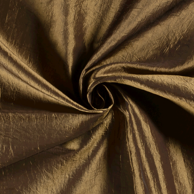 Taffeta fabric Unicolour Gold