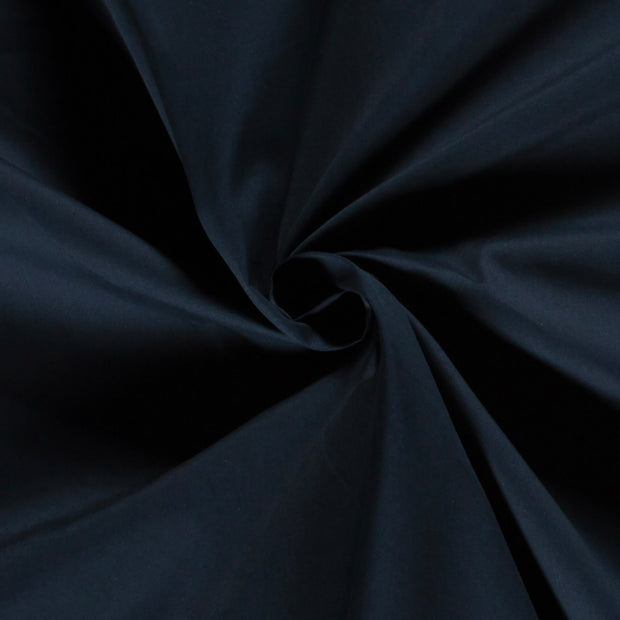 Popeline de Coton tissu Unicolore Bleu de l'espace