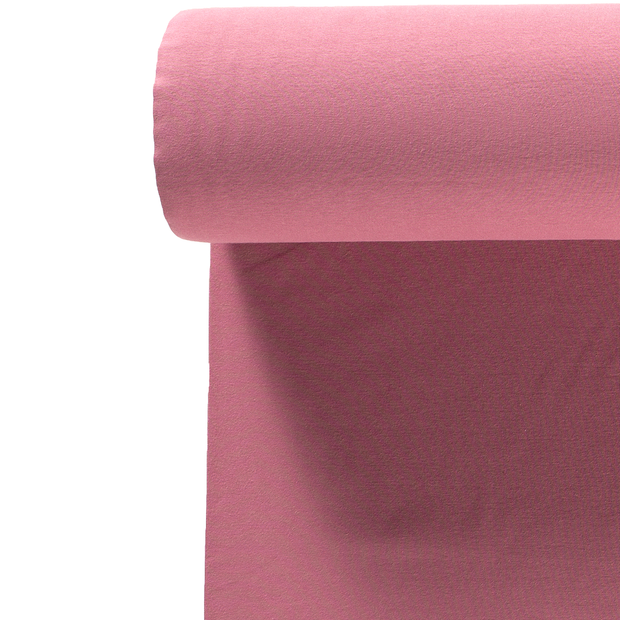 Cuff fabric Unicolour Old Pink