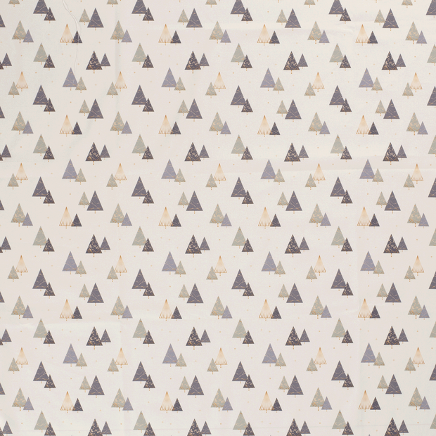 Cotton Poplin fabric Beige 
