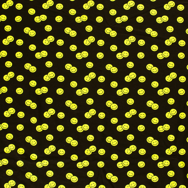 French Terry fabric Black 