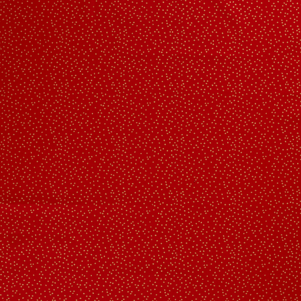 Cotton Poplin fabric Red 