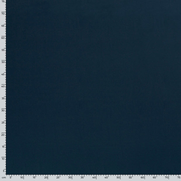 Algodón Jerséis tela Unicolor Indigo Oscuro