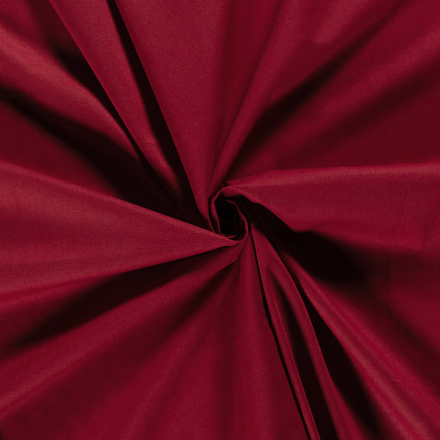 Cretonne fabric Dark Red 