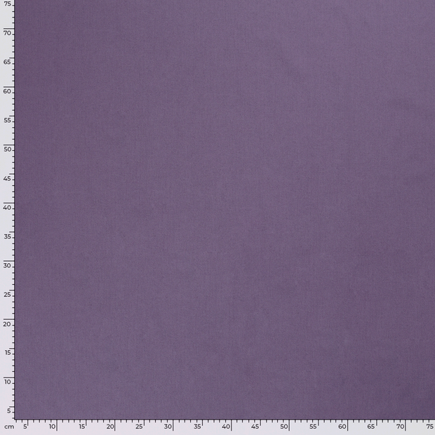 Cotton Poplin GOTS organic fabric Unicolour Lavender