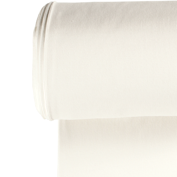 Cuff Material 2x2 rib fabric Unicolour Off White