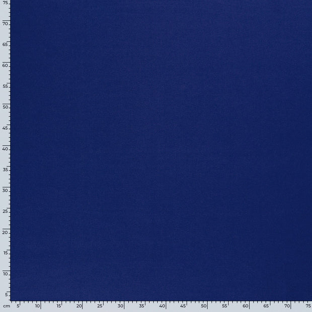 Punta di Roma fabric Unicolour Cobalt