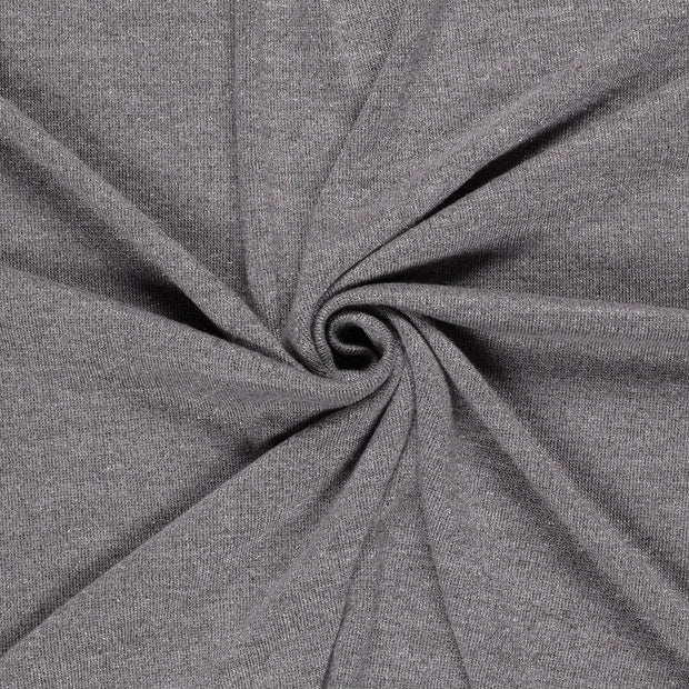 Heavy Knit fabric Grey Lurex 