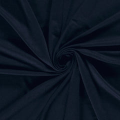 Jersey de Viscose Unicolore Bleu Marine