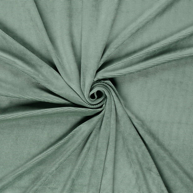 Nicky Velours Rib fabric Mint 