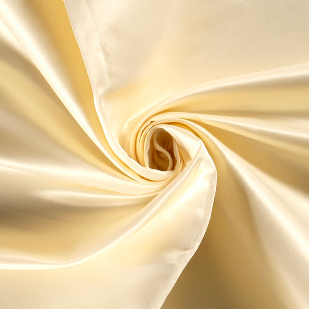 Satin Duchesse fabric Unicolour Ivory