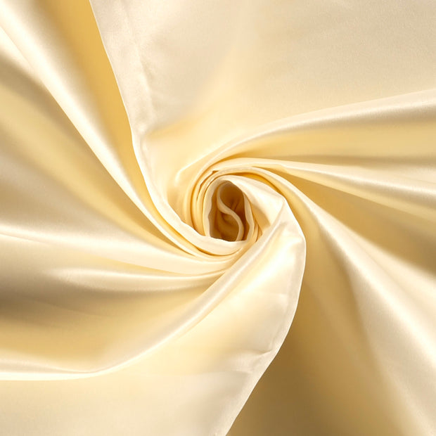 Satin Duchesse tissu Unicolore Ivory