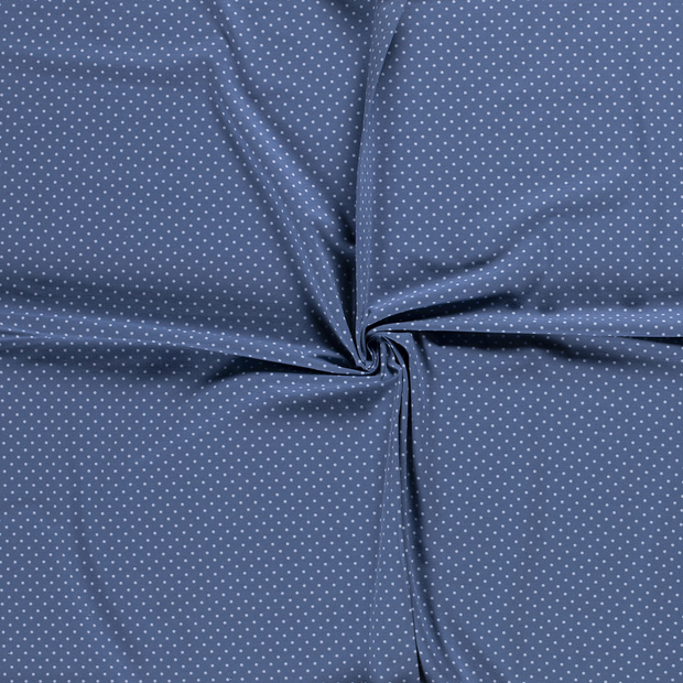 Cotton Jersey fabric Indigo printed 