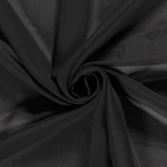 Chiffon Unicolore Noir