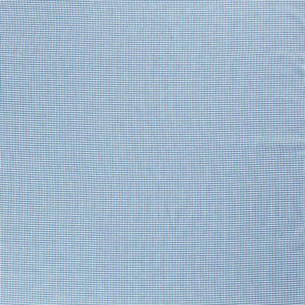 Cotton Poplin Yarn Dyed fabric Indigo matte 