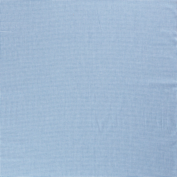 Cotton Poplin Yarn Dyed fabric Indigo matte 